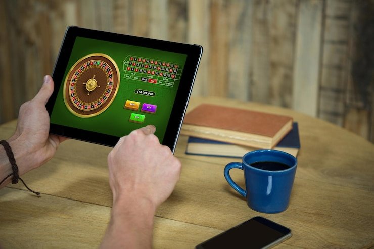 Antarmuka permainan BandarQ di platform mix parlay dengan tabel multiplayer real-time